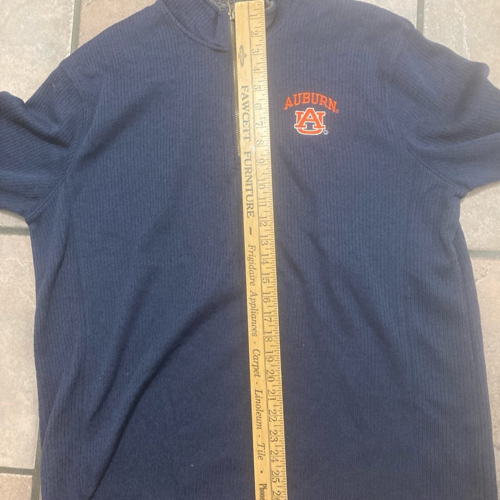 AUBURN UNIVERSITY 1/4 ZIP SWEATSHIRT xl - Picture 6 of 6